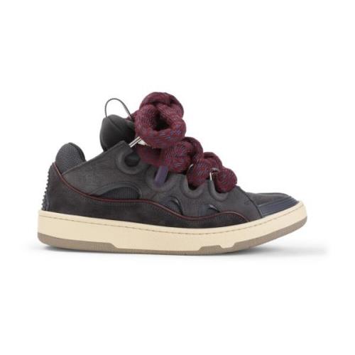 Grijze Sneakers voor Mannen Aw24 Lanvin , Gray , Heren