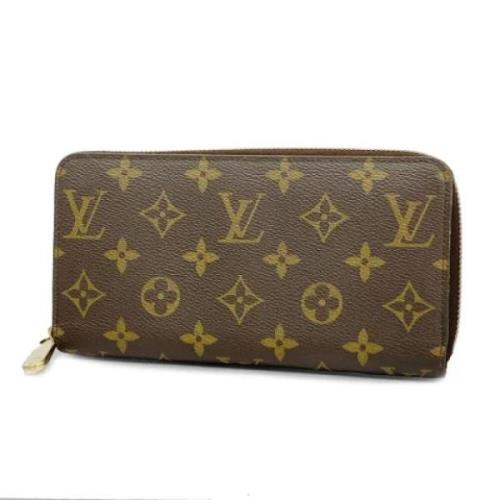 Pre-owned Fabric wallets Louis Vuitton Vintage , Brown , Dames