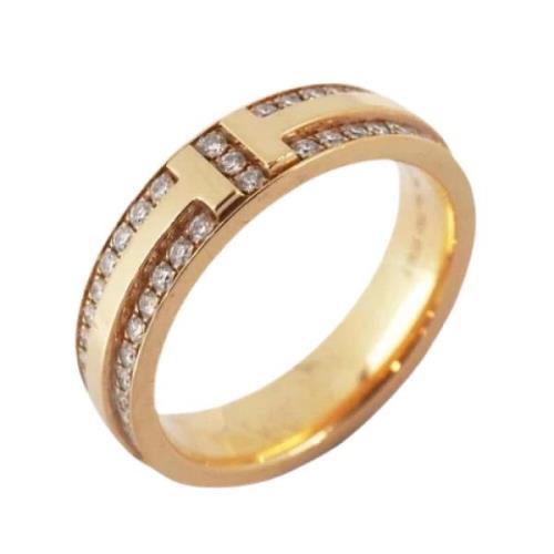 Pre-owned Rose Gold rings Tiffany & Co. Pre-owned , Yellow , Dames