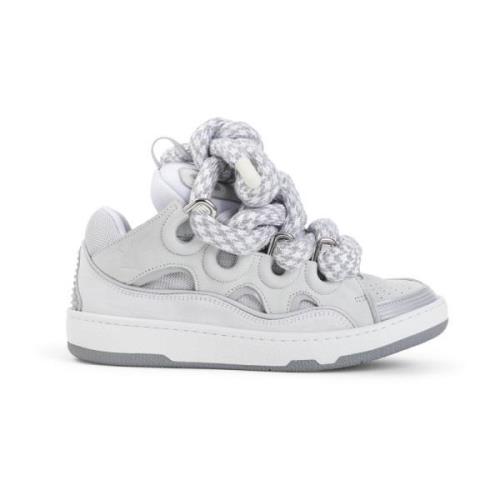 Witte Curb Sneakers Lanvin , White , Dames