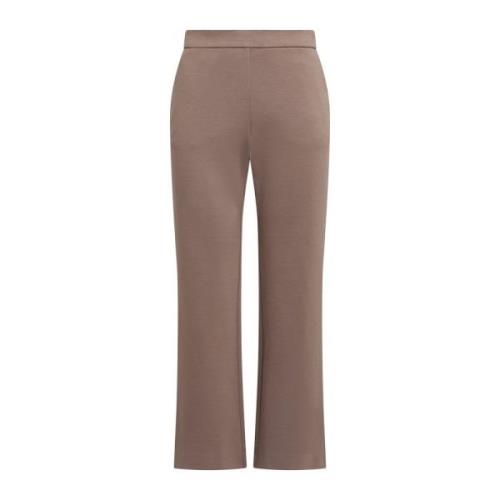 Comfy Jersey Broek Maliparmi , Brown , Dames