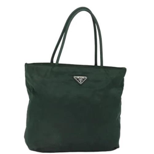 Pre-owned Nylon prada-bags Prada Vintage , Green , Dames