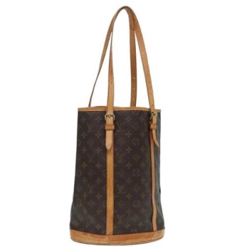 Pre-owned Canvas shoulder-bags Louis Vuitton Vintage , Brown , Dames