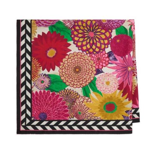 90X90 Collection Print Sjaal Maliparmi , Multicolor , Dames