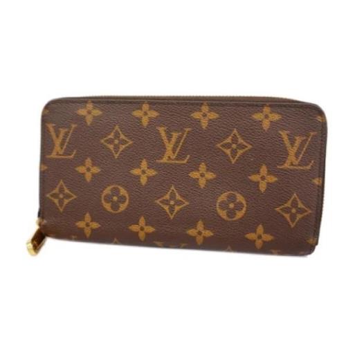 Pre-owned Leather wallets Louis Vuitton Vintage , Brown , Dames