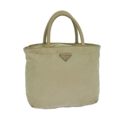 Pre-owned Nylon prada-bags Prada Vintage , Beige , Dames