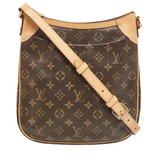 Pre-owned Leather louis-vuitton-bags Louis Vuitton Vintage , Brown , D...