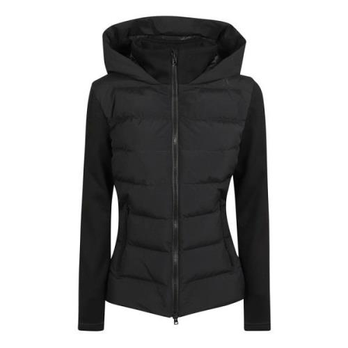 Zwarte jas voor vrouwen Aw24 Herno , Black , Dames