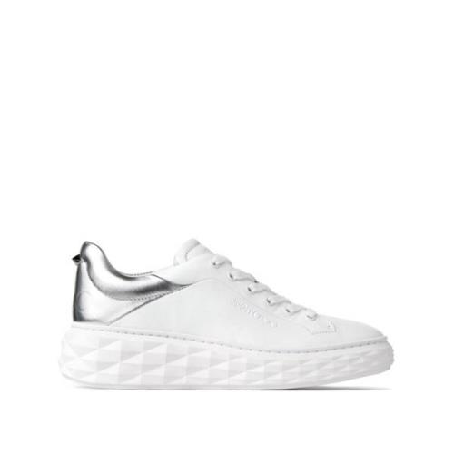 Diamond Max Sneakers in Wit Jimmy Choo , White , Dames