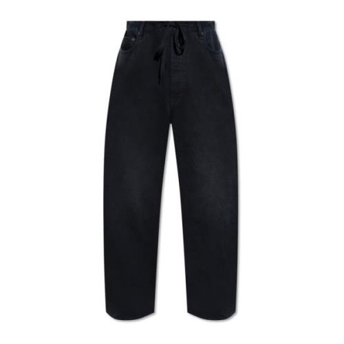 Wijde jeans Balenciaga , Black , Heren