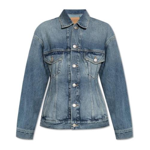 Spijkerjas met vintage-effect Balenciaga , Blue , Dames