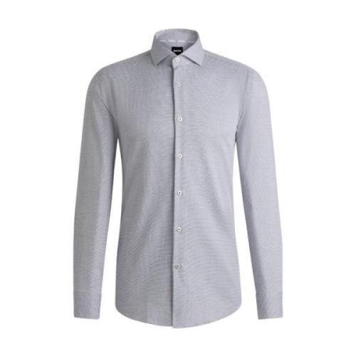 Stijlvolle Shirt voor Mannen Boss , Blue , Heren