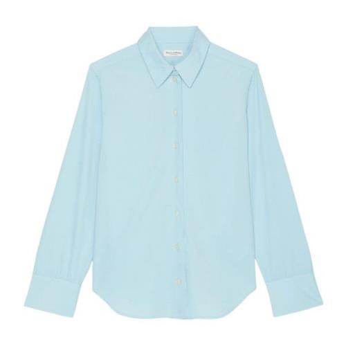 Reguliere fijne corduroy blouse Marc O'Polo , Blue , Dames