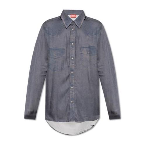 Shirt S-Drinn Diesel , Blue , Heren