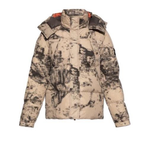 Donsjas Stone Island , Brown , Heren