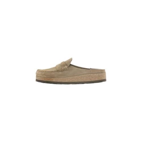 Naples Suède Muiltjes Birkenstock , Beige , Heren