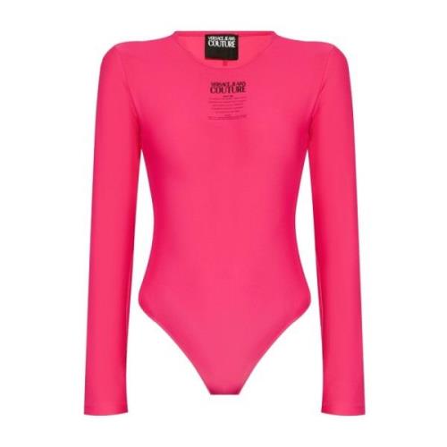 Fuchsia Topkleding voor Vrouwen Aw24 Versace Jeans Couture , Pink , Da...