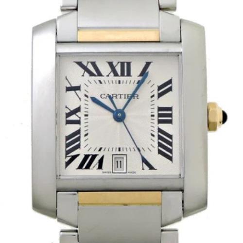 Pre-owned Stainless Steel watches Cartier Vintage , Gray , Heren