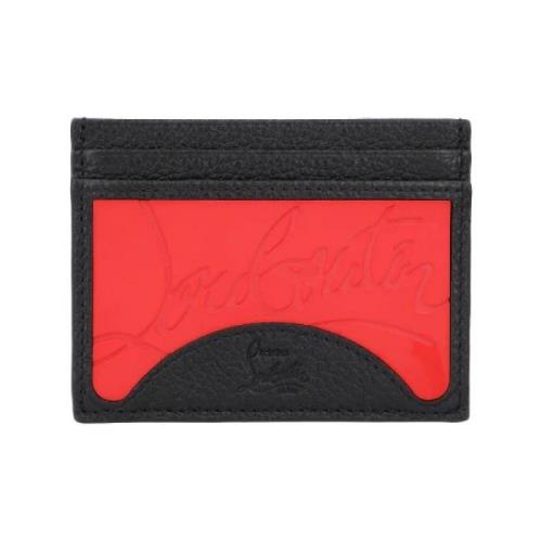 Pre-owned Leather wallets Christian Louboutin Pre-owned , Black , Here...