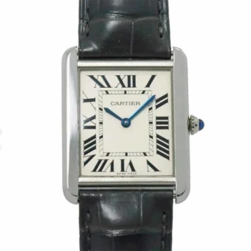 Pre-owned Stainless Steel watches Cartier Vintage , Gray , Heren