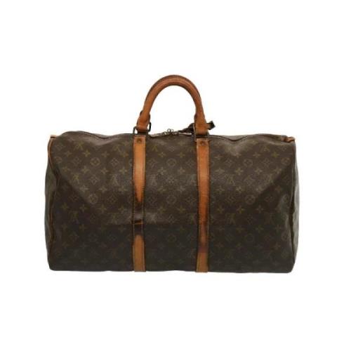 Pre-owned Canvas louis-vuitton-bags Louis Vuitton Vintage , Brown , Da...