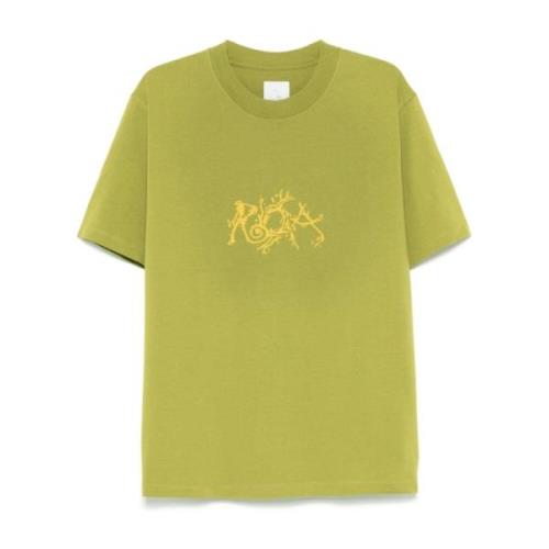 Boxy Tee in Cardamom Kleur ROA , Yellow , Heren