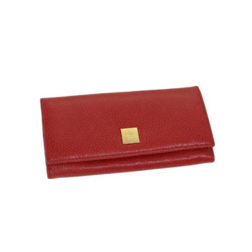 Pre-owned Leather wallets Celine Vintage , Red , Dames