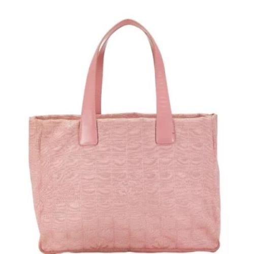 Pre-owned Leather chanel-bags Chanel Vintage , Pink , Dames