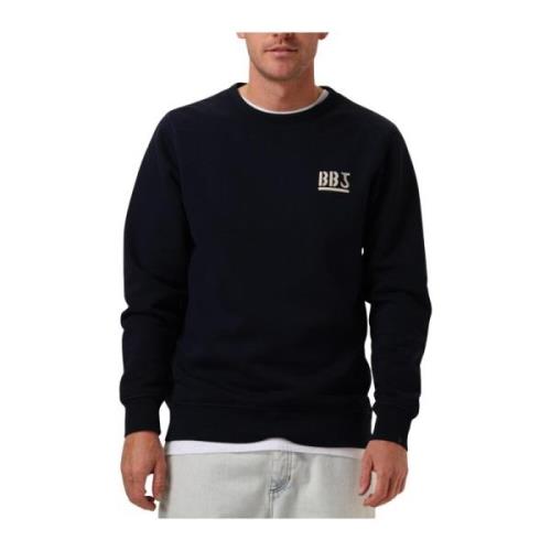 Army 13 Crew Sweater Butcher of Blue , Blue , Heren