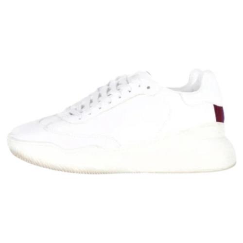 Pre-owned Leather sneakers Stella McCartney Pre-owned , White , Dames