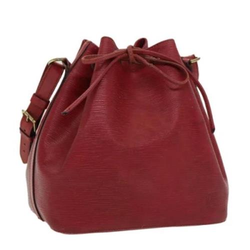 Pre-owned Leather shoulder-bags Louis Vuitton Vintage , Red , Dames