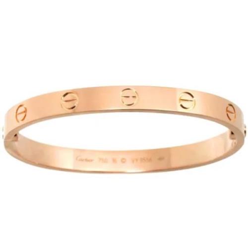 Pre-owned Rose Gold bracelets Cartier Vintage , Yellow , Dames