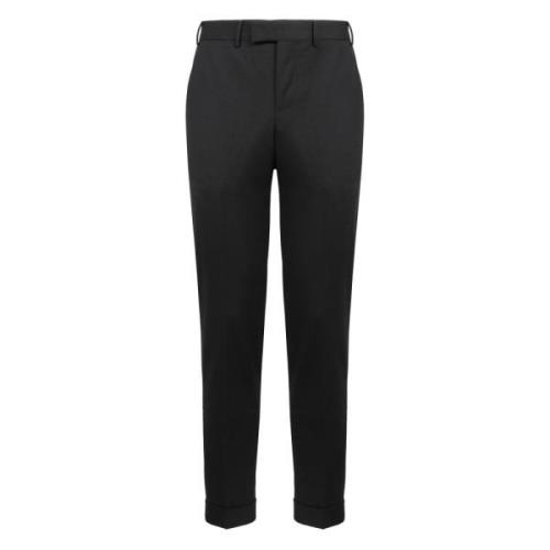 Chino broek in wolmix met zakken PT Torino , Gray , Heren