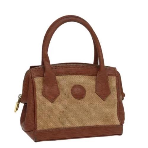 Pre-owned Canvas handbags Fendi Vintage , Beige , Dames