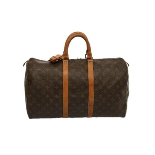 Pre-owned Canvas louis-vuitton-bags Louis Vuitton Vintage , Brown , Da...