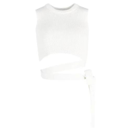 Pre-owned Cotton tops Valentino Vintage , White , Dames