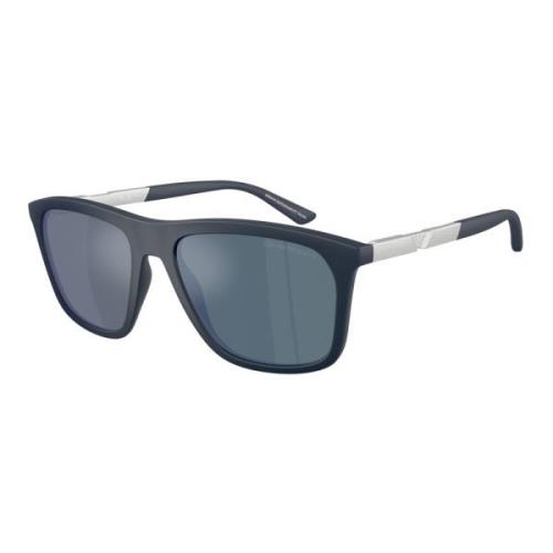 Zonnebril Ea4237 Model 618925 Emporio Armani , Blue , Heren