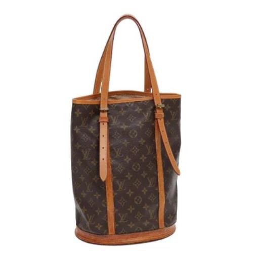 Pre-owned Canvas louis-vuitton-bags Louis Vuitton Vintage , Brown , Da...