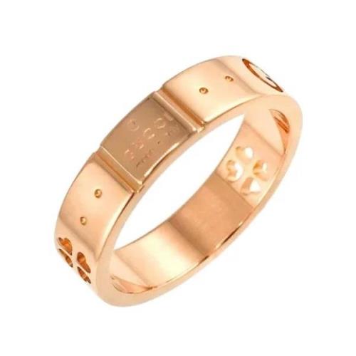 Pre-owned Rose Gold rings Gucci Vintage , Yellow , Dames