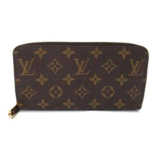 Pre-owned Canvas wallets Louis Vuitton Vintage , Brown , Dames