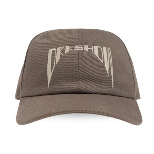 Baseball Cap Rick Owens , Gray , Heren