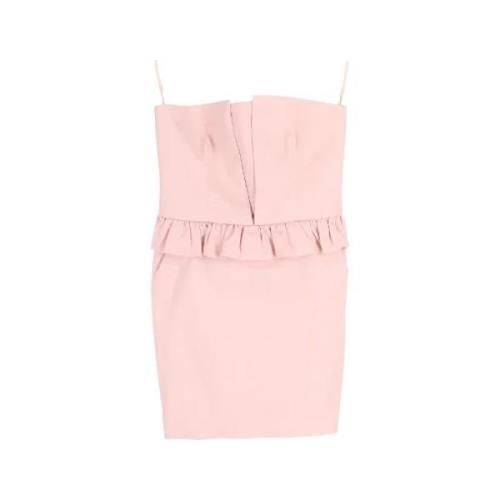 Pre-owned Wool dresses Valentino Vintage , Pink , Dames