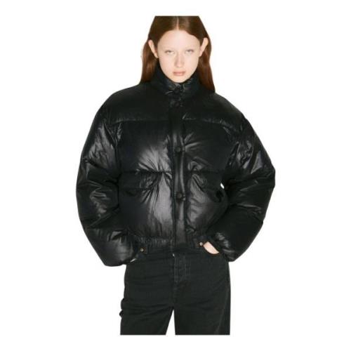 Ripstop Puffer Jas Our Legacy , Black , Dames