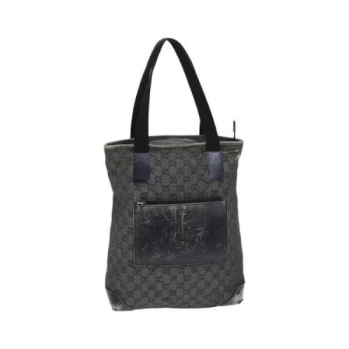 Pre-owned Canvas gucci-bags Gucci Vintage , Black , Dames