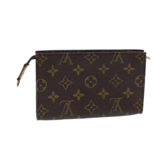 Pre-owned Canvas louis-vuitton-bags Louis Vuitton Vintage , Brown , Da...