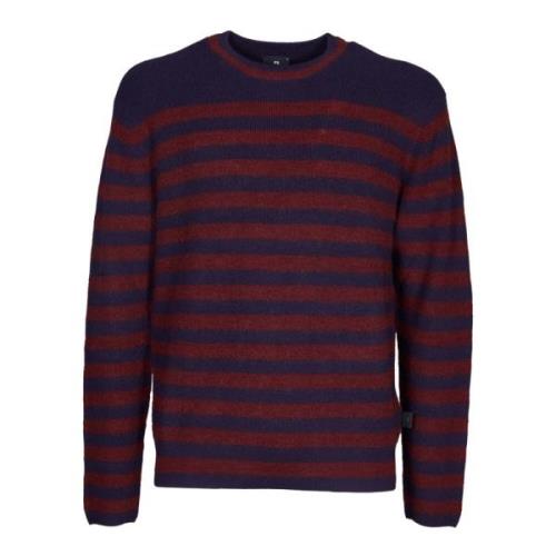 Gestreepte Gebreide Burgundy Trui PS By Paul Smith , Multicolor , Here...