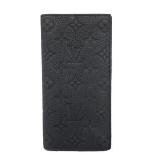 Pre-owned Fabric wallets Louis Vuitton Vintage , Gray , Heren