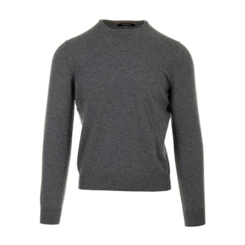 Grijze Sweater Paricollo Gran Sasso , Gray , Heren