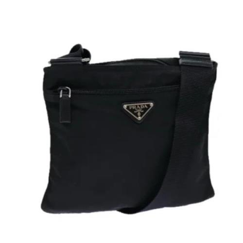 Pre-owned Nylon prada-bags Prada Vintage , Black , Dames