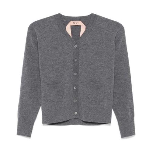 Stijlvolle Sweaters voor een Trendy Look N21 , Gray , Dames